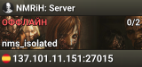 NMRiH: Server