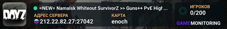 =NEW= Namalsk Whiteout SurvivorZ >> Guns++ PvE High FPS Quests