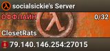 socialsickie's Server
