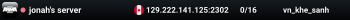 jonah's server
