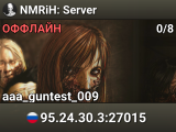 NMRiH: Server