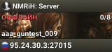 NMRiH: Server