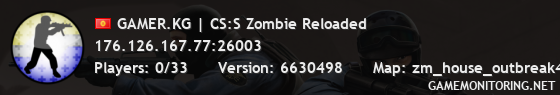 GAMER.KG | CS:S Zombie Reloaded