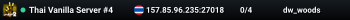 Thai Vanilla Server #4