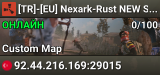 [TR]-[EU] Nexark-Rust NEW Server