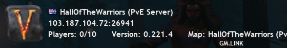 HallOfTheWarriors (PvE Server)