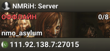 NMRiH: Server
