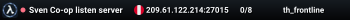 Sven Co-op listen server