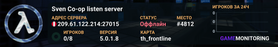 Sven Co-op listen server