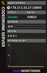CODEDRUNK SERVER