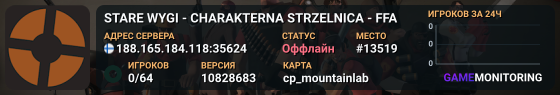 STARE WYGI - CHARAKTERNA STRZELNICA - FFA