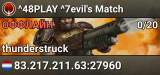 ^48PLAY ^7evil's Match