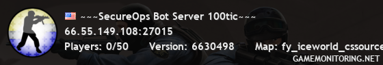 ~~~SecureOps Bot Server 100tic~~~