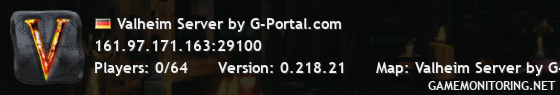 Valheim Server by G-Portal.com