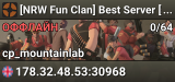 [NRW Fun Clan] Best Server [stats]