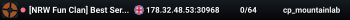 [NRW Fun Clan] Best Server [stats]
