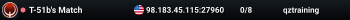 T-51b's Match