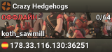 Crazy Hedgehogs