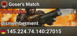Goser's Match