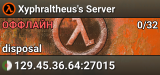 Xyphraltheus's Server