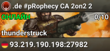 .de #pRophecy CA 2on2 2