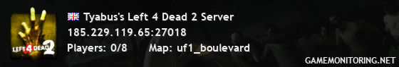 Tyabus's Left 4 Dead 2 Server