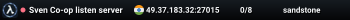 Sven Co-op listen server