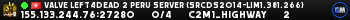 Valve Left4Dead 2 Peru Server (srcds2014-lim1.381.266)