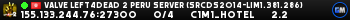 Valve Left4Dead 2 Peru Server (srcds2014-lim1.381.286)