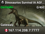 Dinosaurios Survival IA AGRESIVA VOZ MISIONES ECONOMIA ESP/LATAM