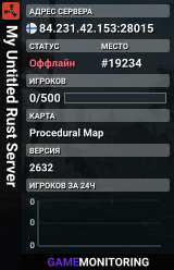 My Untitled Rust Server