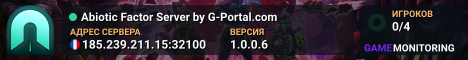 Abiotic Factor Server by G-Portal.com