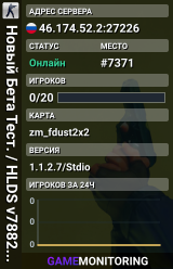 Новый Бета Тест. / HLDS v7882 / Amx 1.8.2