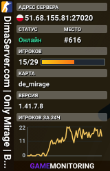 █ DimaServer.com | Only Mirage | Battlepass / Missions / Skin