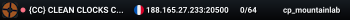 {CC} CLEAN CLOCKS CLAN / NO LAG