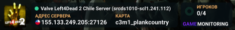 Valve Left4Dead 2 Chile Server (srcds1010-scl1.241.112)