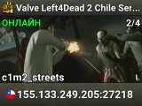 Valve Left4Dead 2 Chile Server (srcds1010-scl1.241.204)