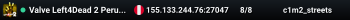 Valve Left4Dead 2 Peru Server (srcds2014-lim1.381.33)