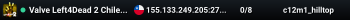 Valve Left4Dead 2 Chile Server (srcds1010-scl1.241.149)