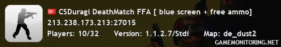 CSDuragi DeathMatch FFA [ blue screen + free ammo]