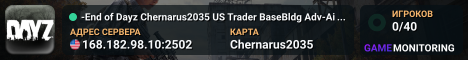-End of Dayz Chernarus2035 US Trader BaseBldg Adv-Airdrops