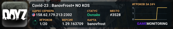 Covid-23 : BanovFrost+ NO KOS