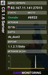 CS 1.6 Server