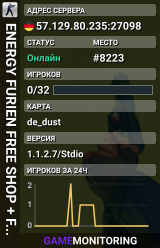 ENERGY FURIEN FREE SHOP + FDL FREE ADMIN