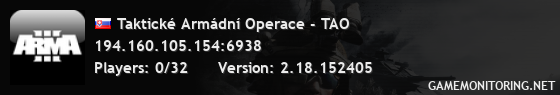 Taktické Armádní Operace - TAO Taktické Armádní Operace - TAO