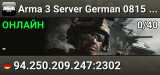 Arma 3 Server German 0815 Die Reservisten 2 (Wasteland.Stratis)