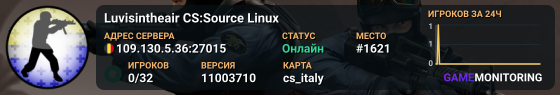 Luvisintheair CS:Source Linux