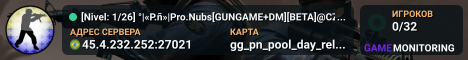 [Nivel: 1/26] °|«P.ñ»|Pro.Nubs[GUNGAME+DM][BETA]@CZSBrasil.