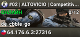 #02 | ALTOVICIO | Competitive [SA] [+10]
