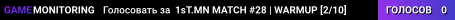 1sT.MN MATCH #28 | LIVE [3-5]
